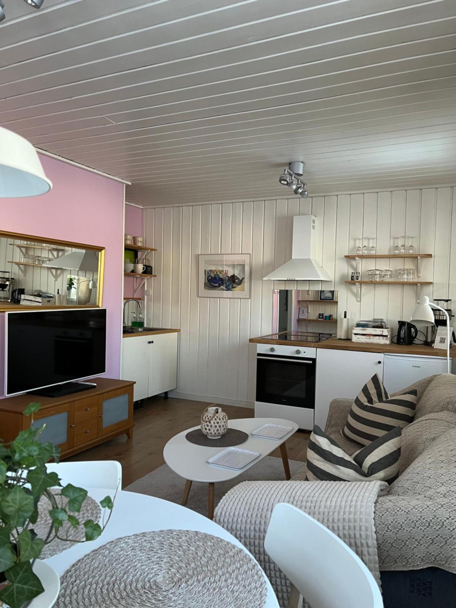 Lilla Groena Huset Pa Garden Härnösand Exteriör bild
